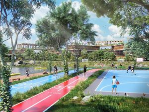 A graphical rendering of The Parks. Image courtesy: URB